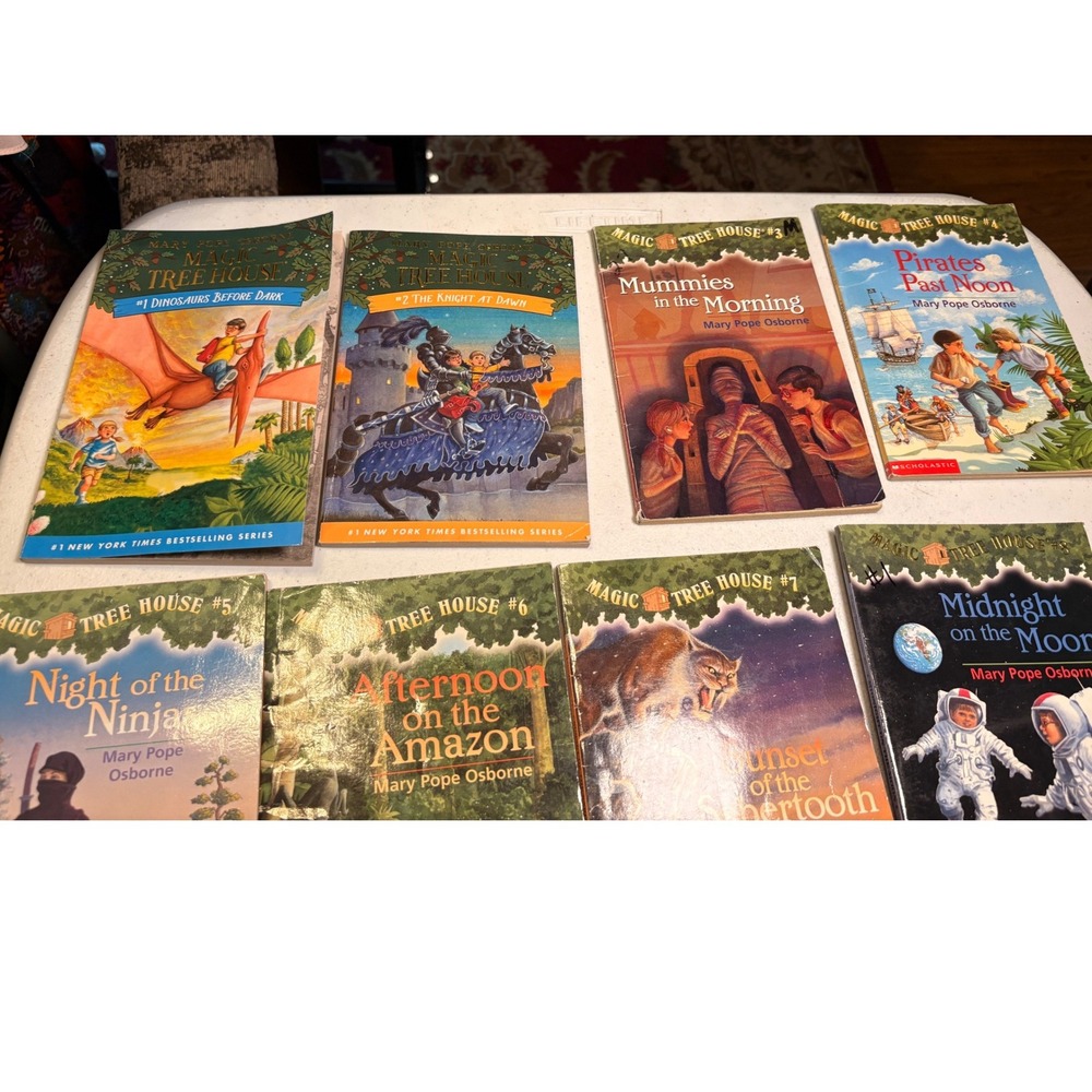 Magic Tree House Books 1-8 Kids Paperback Set Good Early Chapter Book Lot